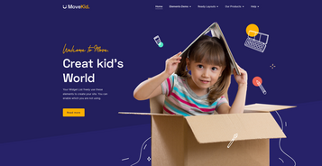 Move Addons Ready Template Kid School