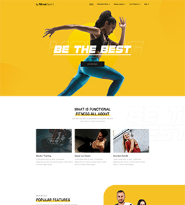 Gym Template - Moveaddons